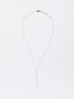 PARFOIS Armbänder>Halskette Aus Stahl Mit -Kristallen Silber