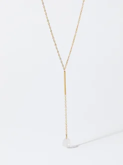 PARFOIS Armbänder>Halskette Aus Stahl Mit -Kristallen Golden