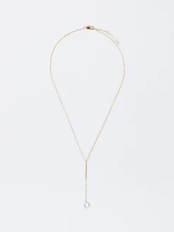 PARFOIS Armbänder>Halskette Aus Stahl Mit -Kristallen Golden
