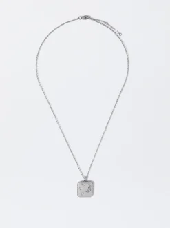 PARFOIS Armbänder>Halskette Aus Stahl Mit -Kristallen Silber