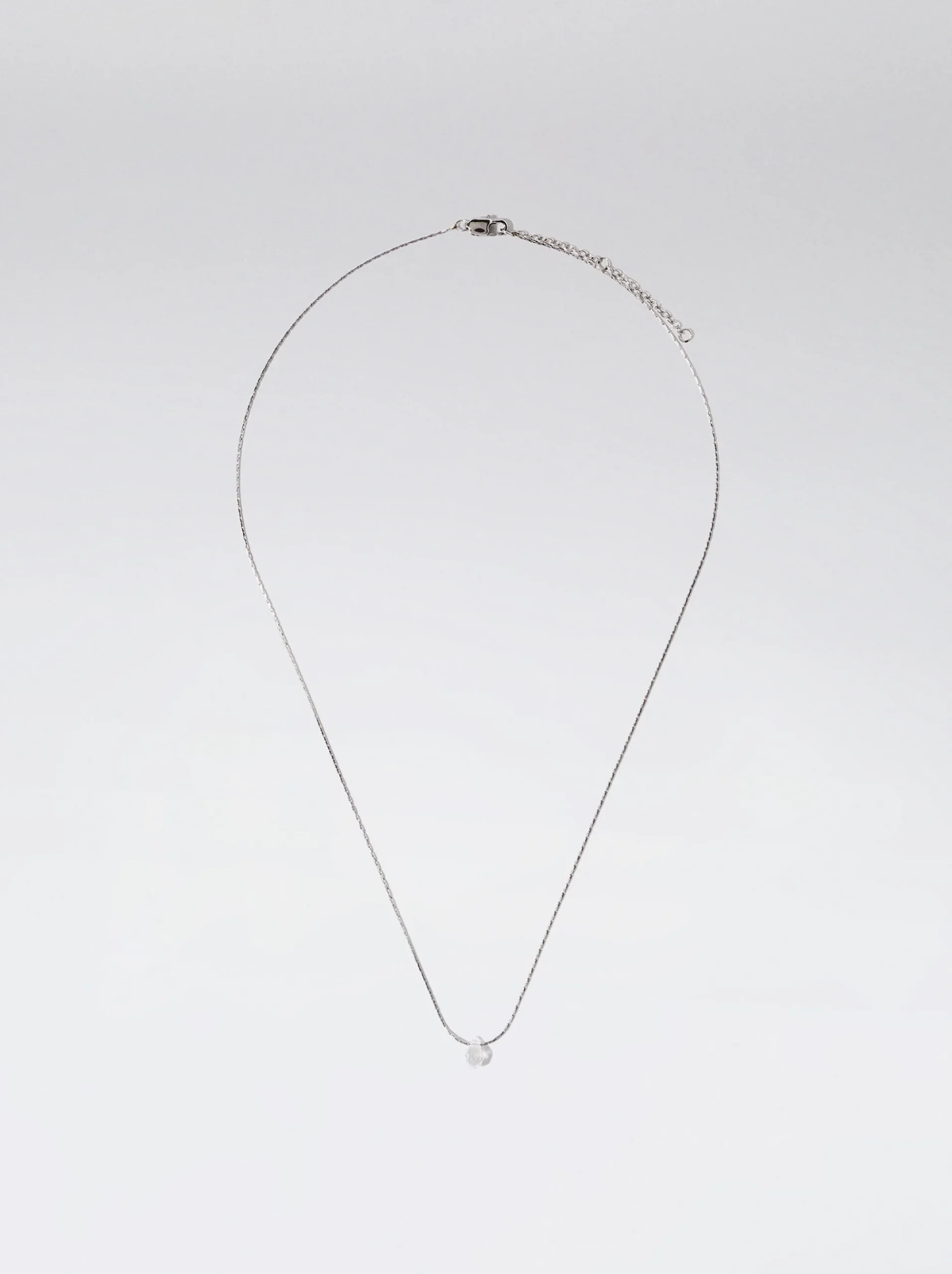 PARFOIS Armbänder>Halskette Aus Stahl Mit -Kristallen Silber