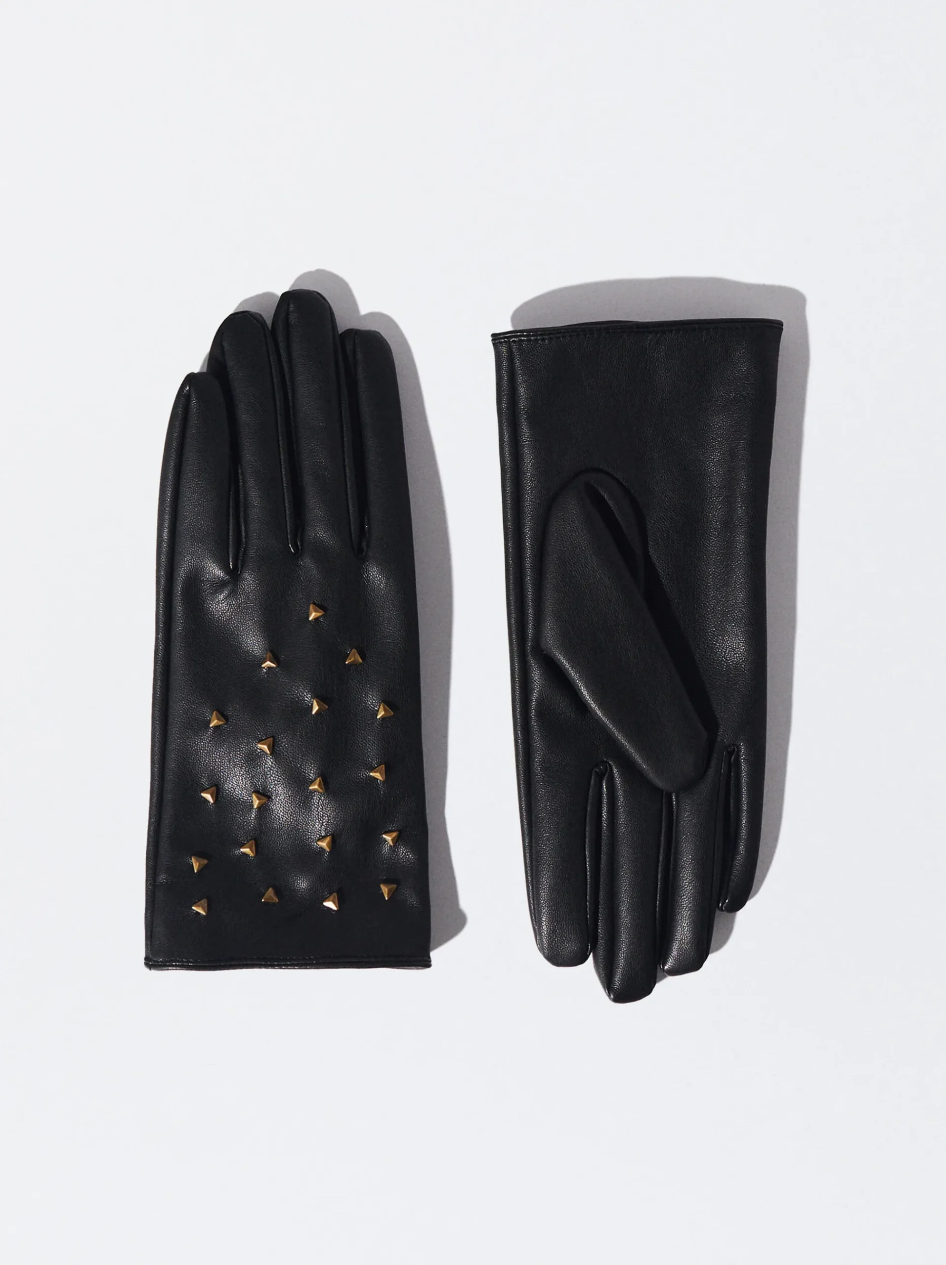 PARFOIS Kartenetuis>Handschuhe Mit Nieten Schwarz
