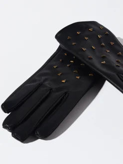 PARFOIS Kartenetuis>Handschuhe Mit Nieten Schwarz