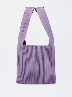 PARFOIS Basics|Umhängetaschen>Handtasche Aus Stoff Violett