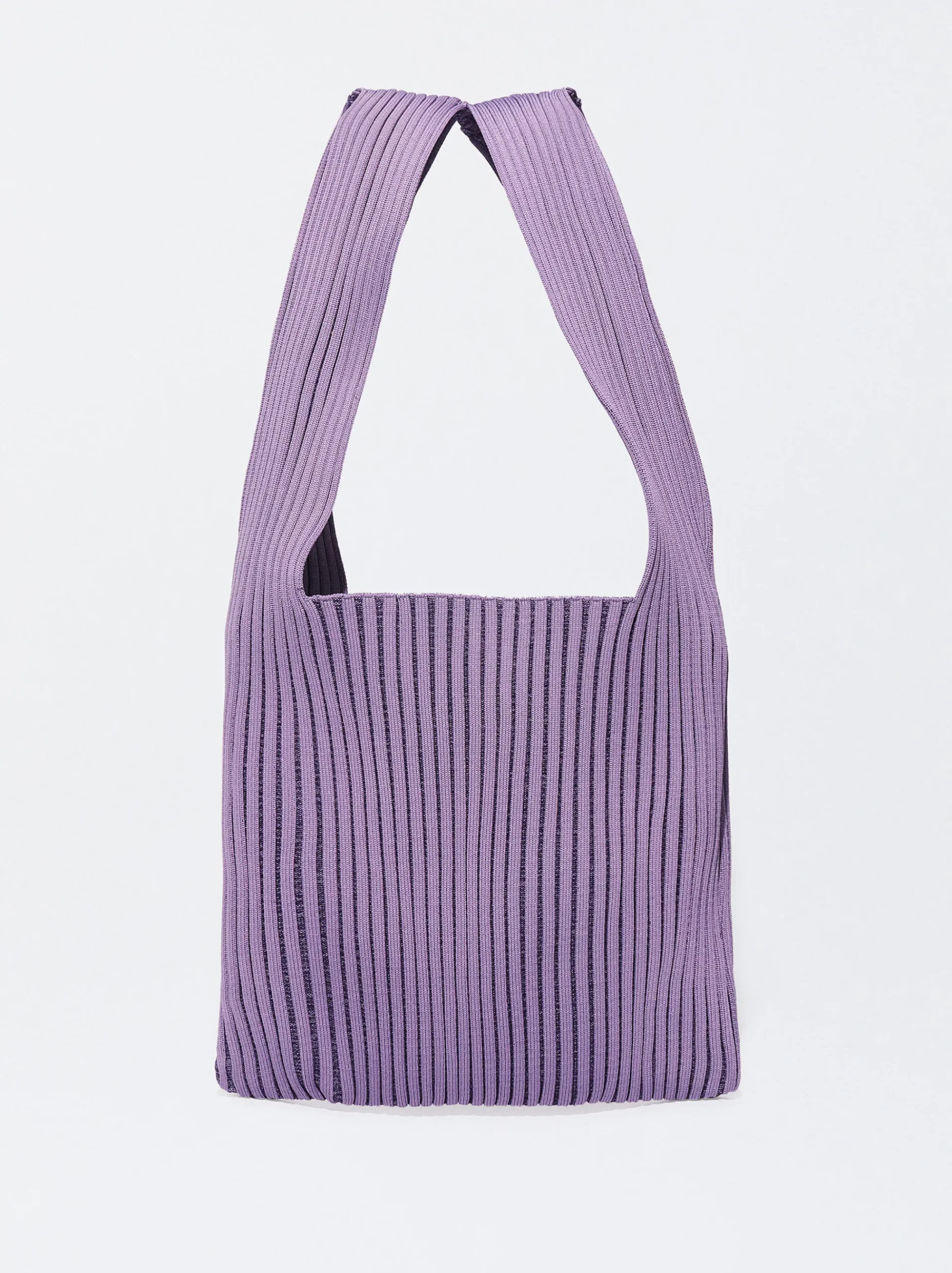 PARFOIS Basics|Umhängetaschen>Handtasche Aus Stoff Violett