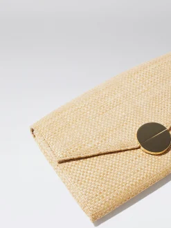 PARFOIS Umhängetaschen>Handtasche Aus Stroh Beige