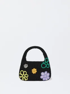 PARFOIS Umhängetaschen>Handtasche Mit Strass Schwarz