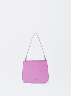 PARFOIS Basics>Handtasche Mit Tierhautpr&auml;gung Rosa