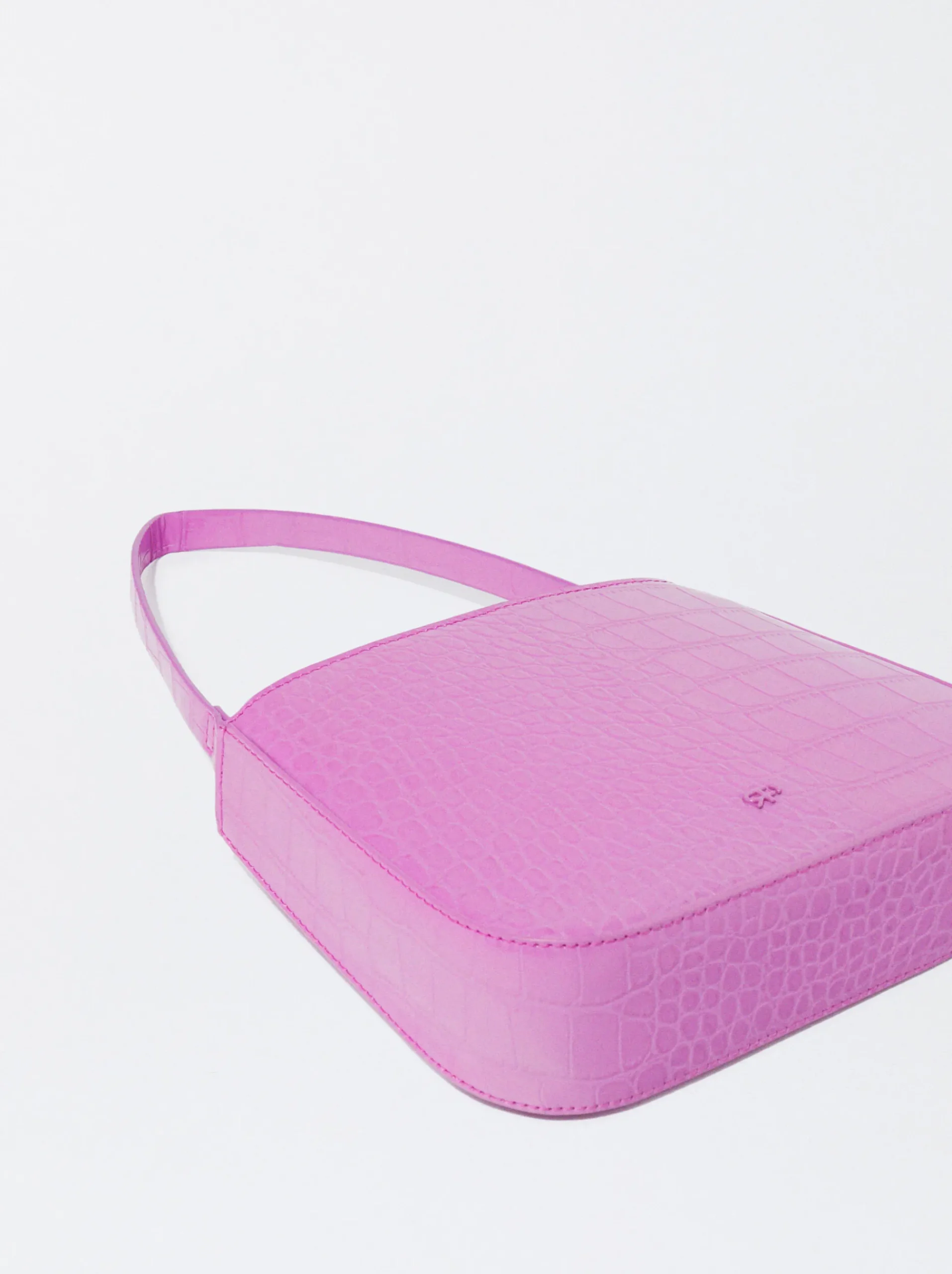 PARFOIS Basics>Handtasche Mit Tierhautprägung Rosa