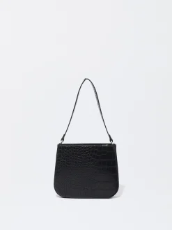 PARFOIS Sweatshirts>Handtasche Mit Tierhautpr&auml;gung Schwarz