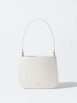 PARFOIS Basics>Handtasche Mit Tierhautpr&auml;gung Ekr&uuml;