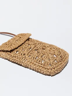 PARFOIS Handyhüllen>Handyh&uuml;lle Aus Stroh-Imitat Beige