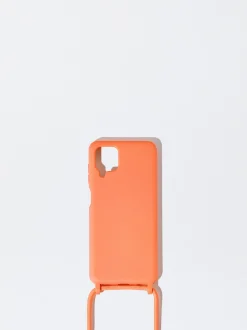 PARFOIS Gummis|Basics>Handyh&uuml;lle Samsung Galaxy A12 Orange
