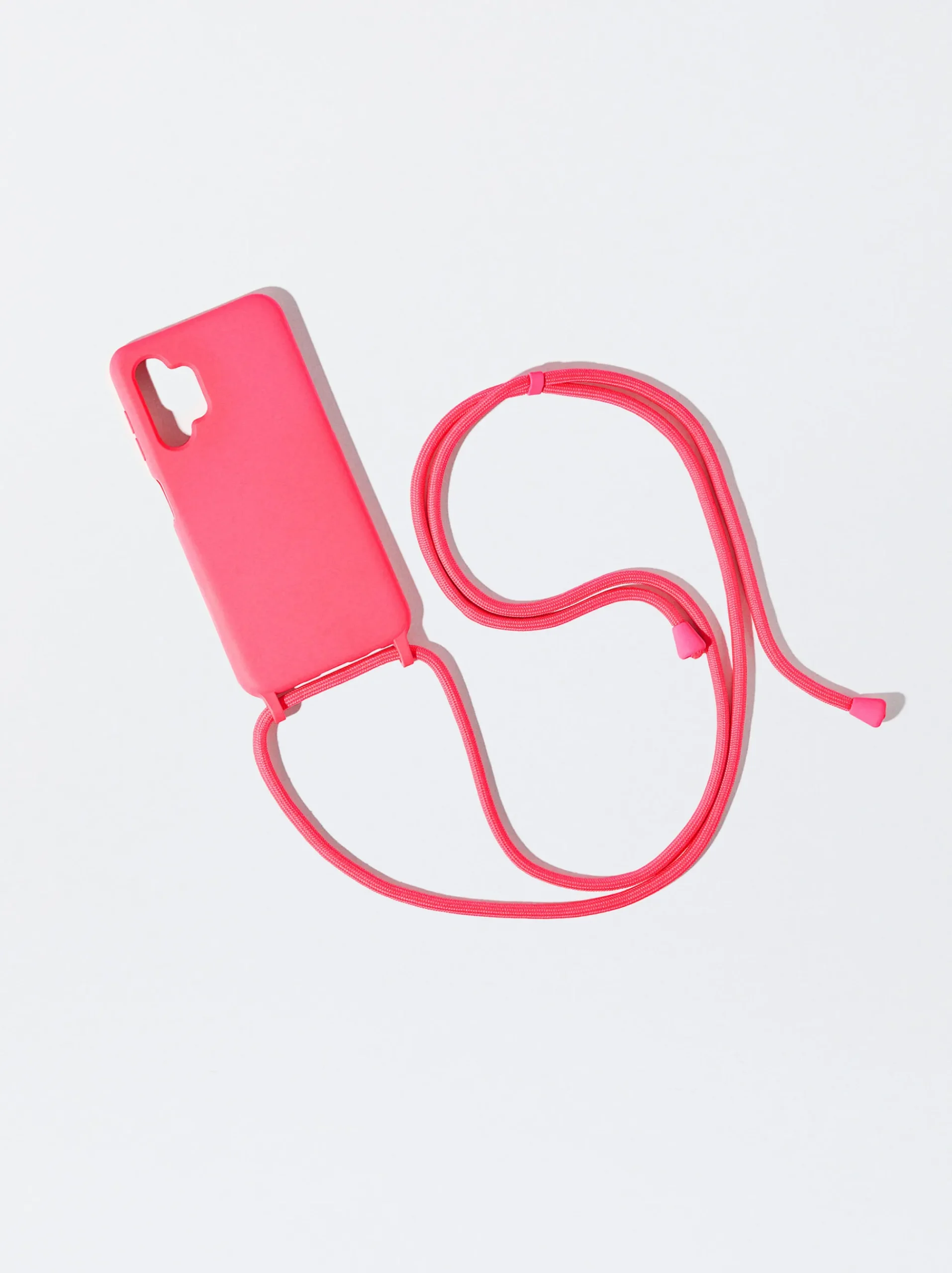 PARFOIS Gummis>Handyhülle Samsung Galaxy A32 Fuchsia