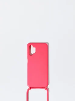 PARFOIS Gummis>Handyh&uuml;lle Samsung Galaxy A32 Fuchsia