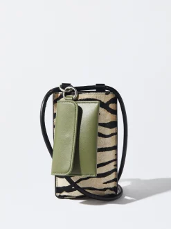 PARFOIS Kunststoff Sonnenbrille|Quadratische Sonnenbrille>Handytasche Aus Fell