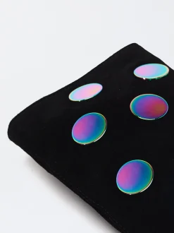 PARFOIS Gummis>Handytasche Aus Wildleder Schwarz