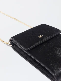 PARFOIS Handyhüllen|Handyhüllen>Handytasche Mit Pelzeffekt Schwarz