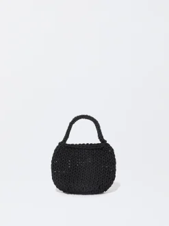 PARFOIS Handtaschen>H&auml;kel-Handtasche Schwarz