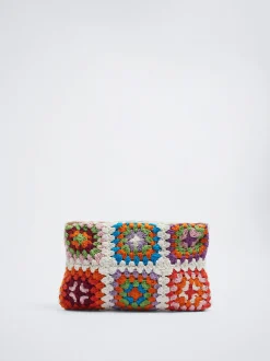 PARFOIS Geldbörsen>H&auml;kel-Handtasche Ekr&uuml;