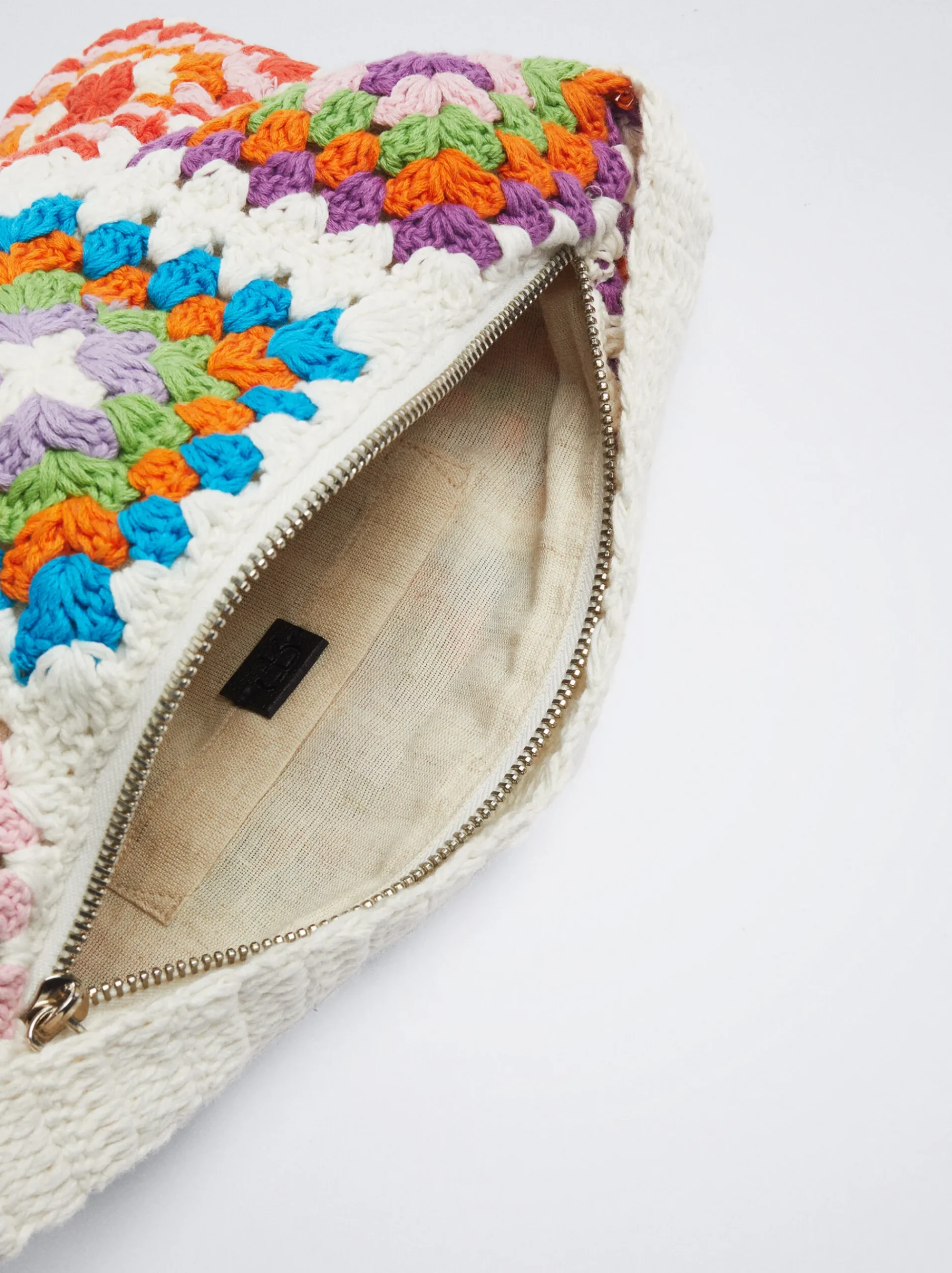 PARFOIS Geldbörsen>Häkel-Handtasche Ekrü