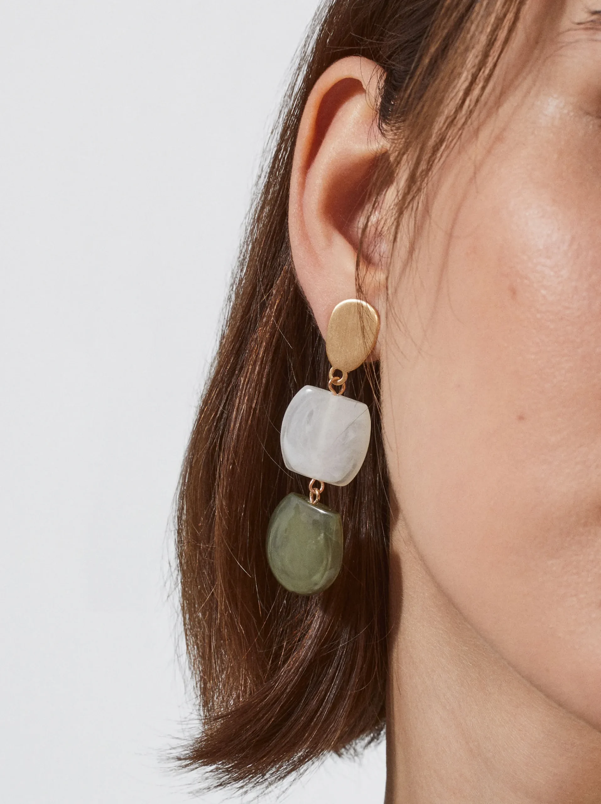 PARFOIS Lange Ohrringe|Trend Collection>Hängeohrringe Mit Zierperlen Mehrfarbig