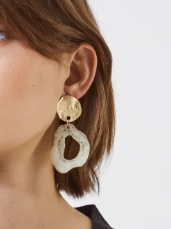 PARFOIS Lange Ohrringe|Trend Collection>H&auml;ngeohrringe Mit Zierperlen Gr&uuml;n