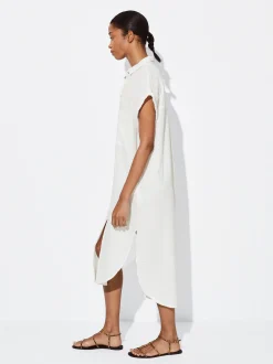 PARFOIS Schultertaschen|Shoppers>Hemdkleid Aus 100 % Baumwolle Weib