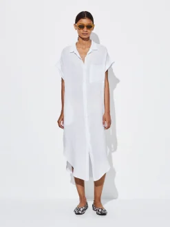 PARFOIS Schultertaschen>Hemdkleid Aus Leinen Weib