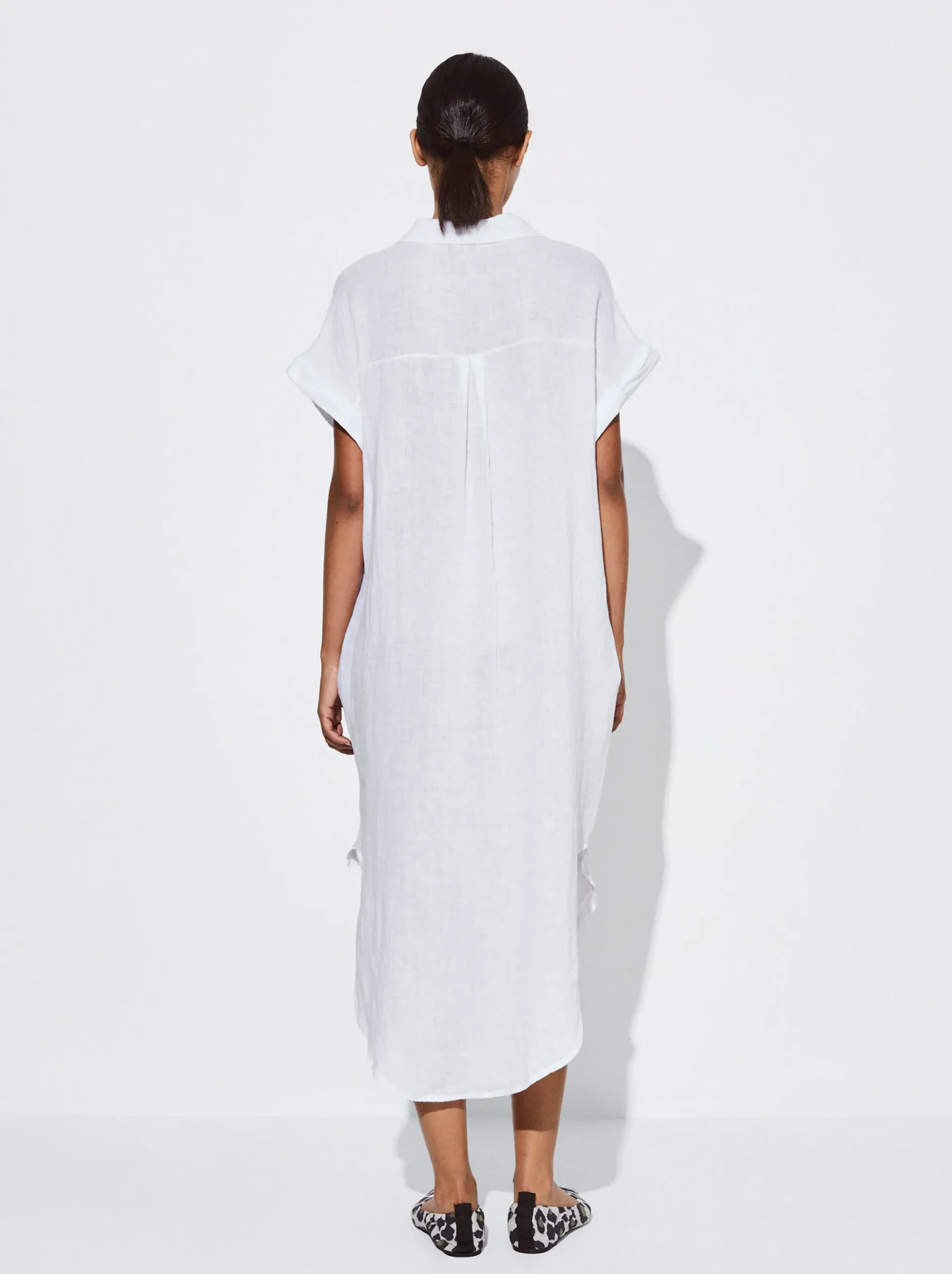 PARFOIS Schultertaschen>Hemdkleid Aus Leinen Weib