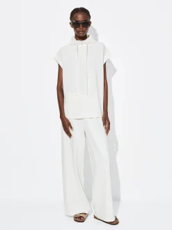 PARFOIS Basics|Strick>Hose Mit Elastischer Taille Ekrü