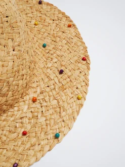 PARFOIS Geldbeutel>Hut Aus Raphia Beige