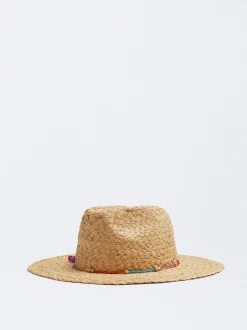 PARFOIS Geldbeutel>Hut Aus Raphia Beige