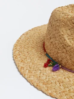 PARFOIS Geldbeutel>Hut Aus Raphia Beige