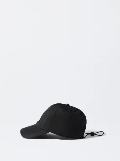 PARFOIS Strohhüte|Bucket>Hut Aus Recyceltem Nylon Mit Kordelzug Schwarz