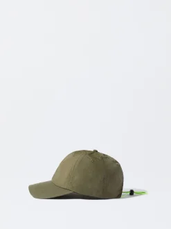 PARFOIS Strohhüte>Hut Aus Recyceltem Nylon Mit Kordelzug Khaki