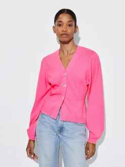 PARFOIS Basics|Blazer und Mäntel>Jacke Aus Kaschmir Rosa