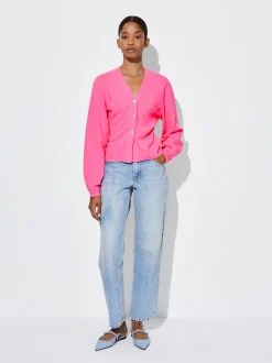 PARFOIS Basics|Blazer und Mäntel>Jacke Aus Kaschmir Rosa