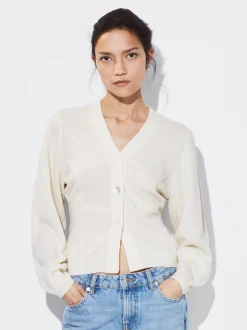 PARFOIS Basics|Blazer und Mäntel>Jacke Aus Kaschmir Ekr&uuml;