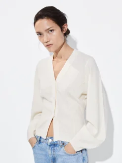 PARFOIS Basics|Blazer und Mäntel>Jacke Aus Kaschmir Ekr&uuml;