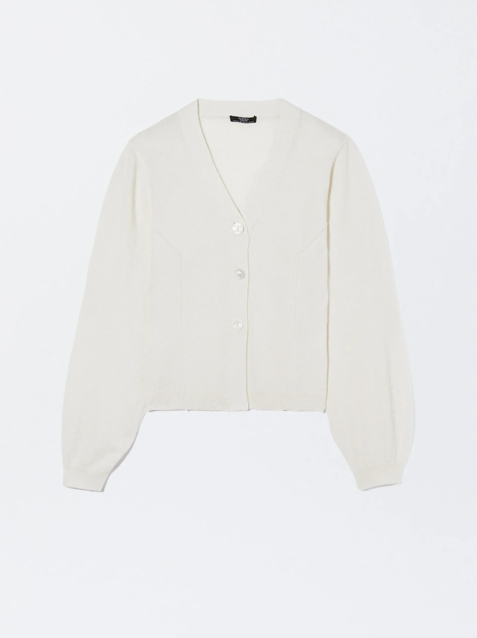 PARFOIS Basics|Blazer und Mäntel>Jacke Aus Kaschmir Ekrü