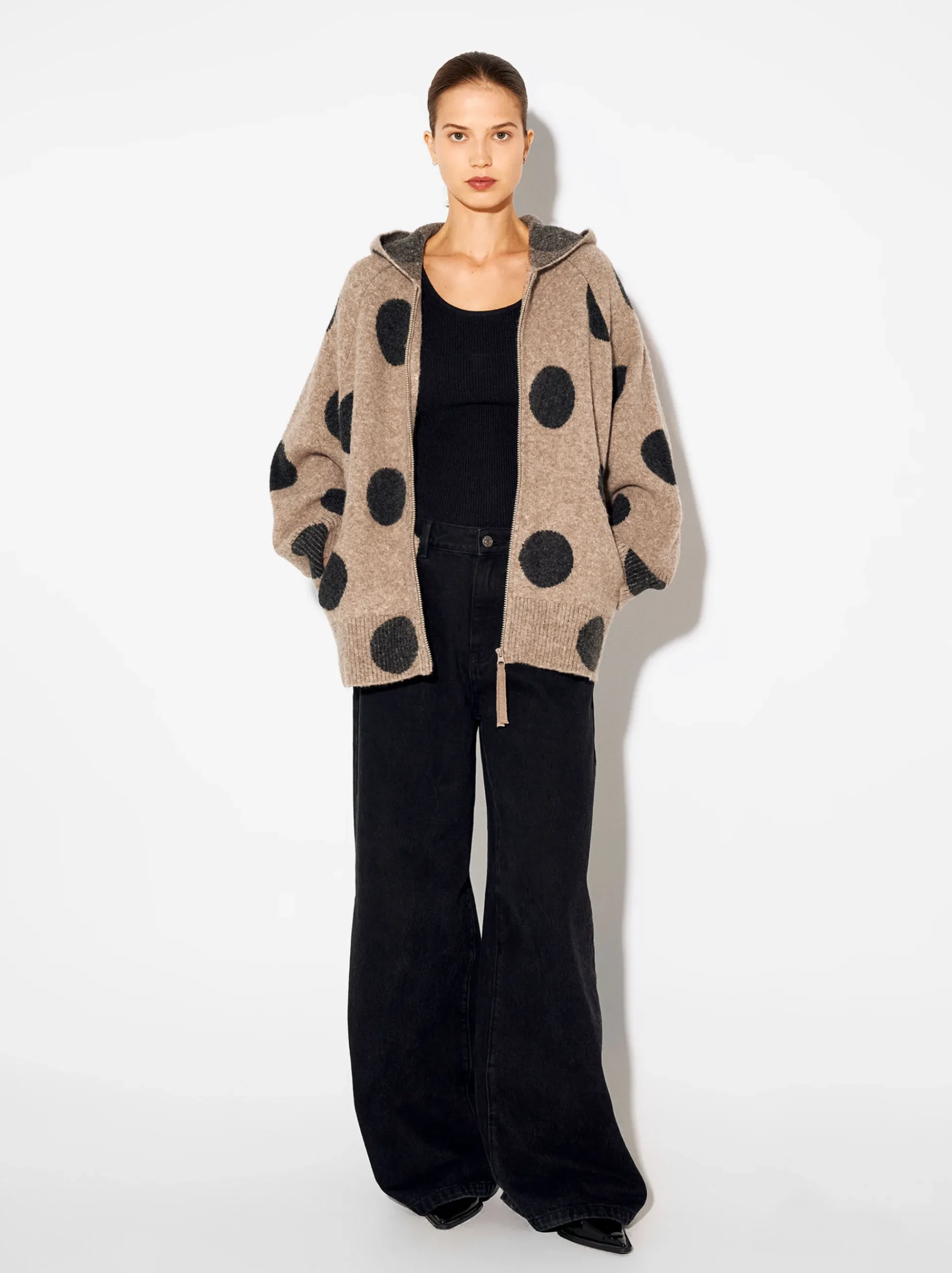 PARFOIS Hosen>Jacquard-Strickjacke