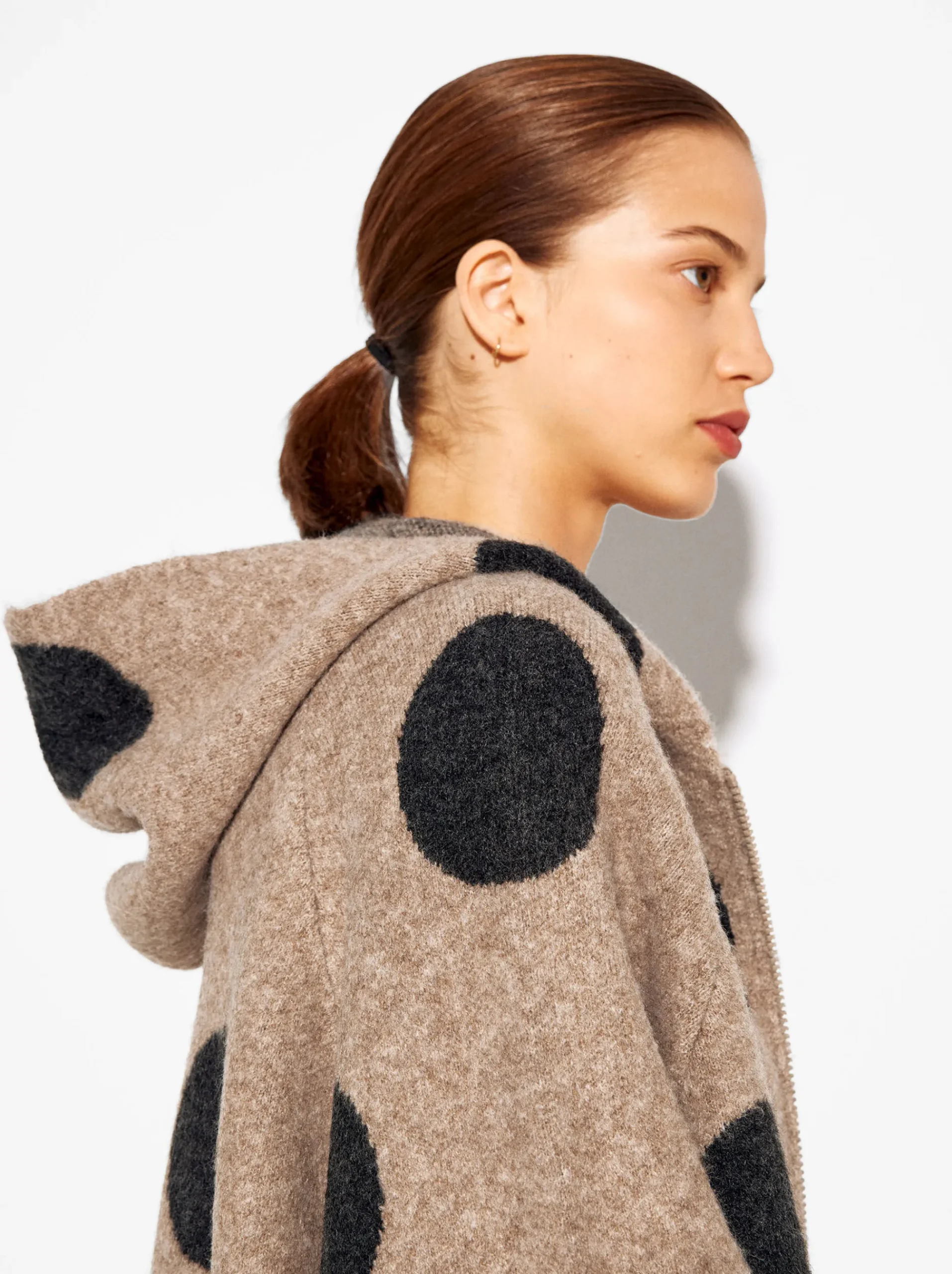 PARFOIS Hosen>Jacquard-Strickjacke