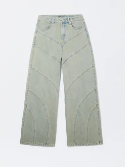PARFOIS Schultertaschen>Jeans Mit Mittelhohem Bund Blau
