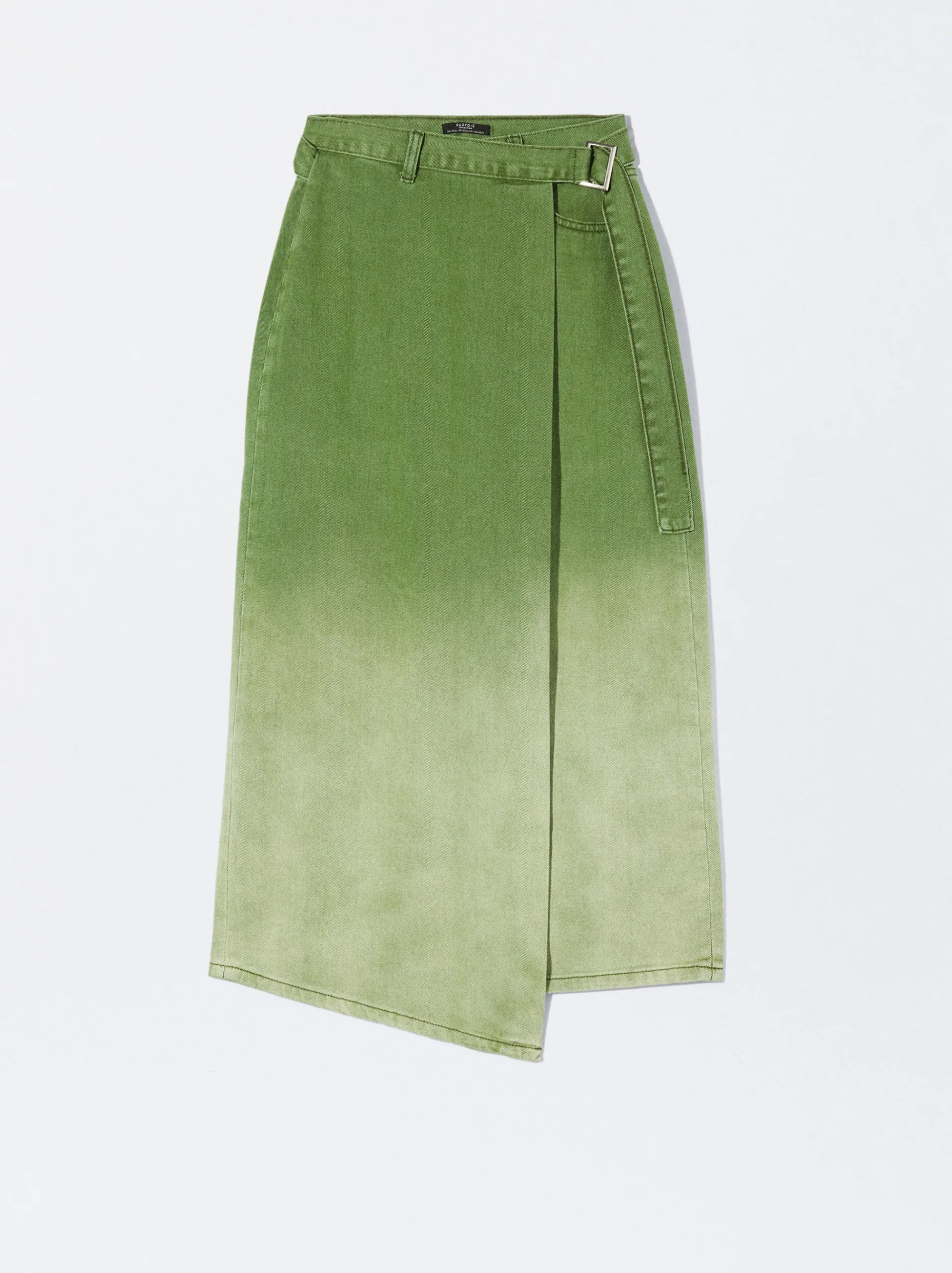 PARFOIS Hemden>Jeans Rock Midi Grün