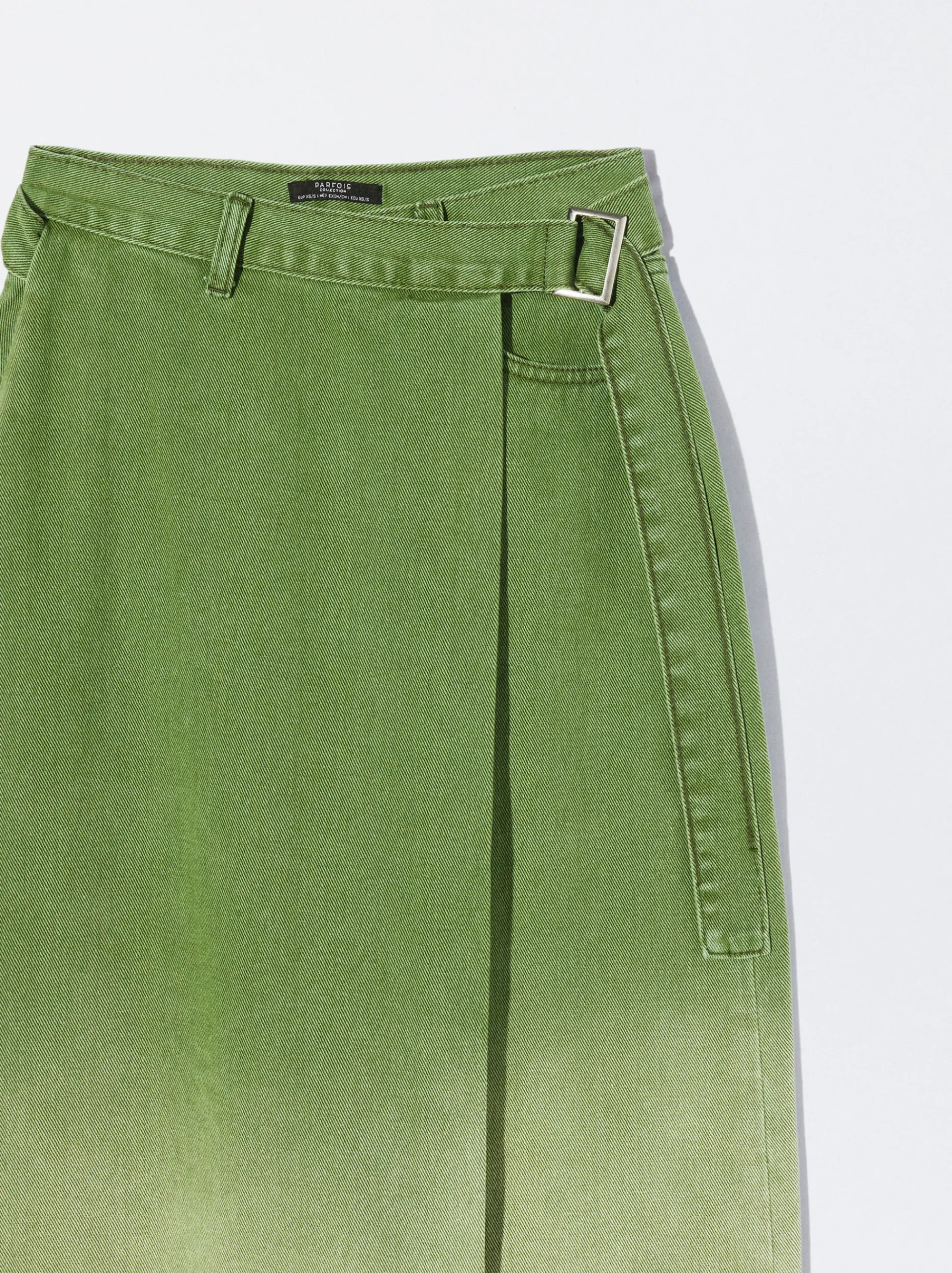 PARFOIS Hemden>Jeans Rock Midi Grün