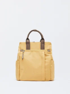 PARFOIS Rücksäcke>Kabinen Rucksack Aus Nylon Senfgelb