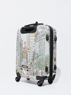 PARFOIS Rücksäcke>Kabinentrolley Mit Print Grau