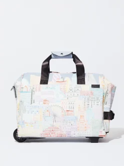 PARFOIS Grosse Taschen|Aktentaschen>Kabinentrolley Mit Print Blau