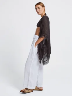 PARFOIS Umhängetaschen>Kaftan Mit Fransen Schwarz